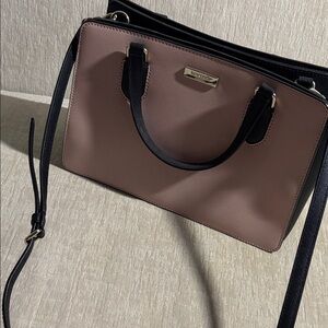 Kate Spade black and blush handbag, with removable shoulder strap. Never used.